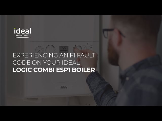Logic Combi ESP1: Experiencing an F1 fault code on your Logic Combi ESP1 boiler