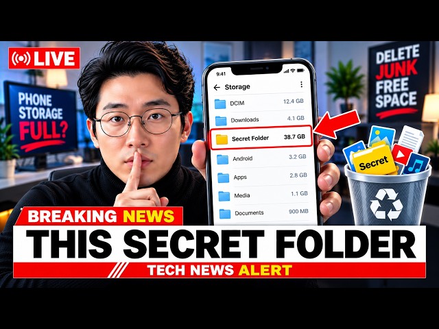 Your Phone Storage Is Full Because Of THIS Secret Folder (Delete NOW)