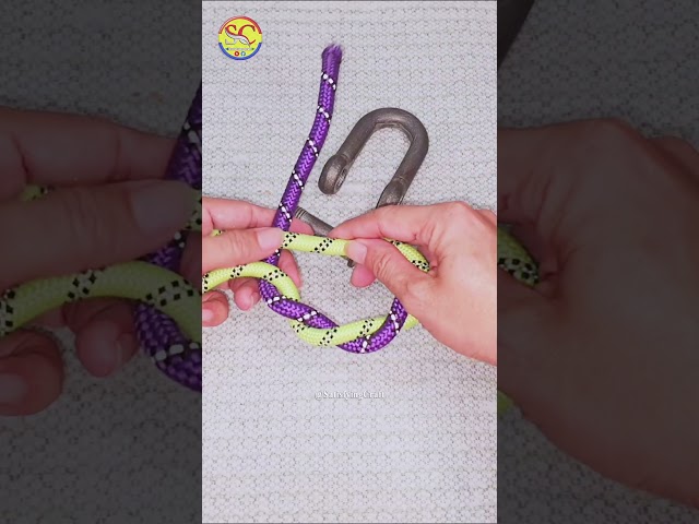 DIY Knot rope tip at home 💡 Useful idea ep1