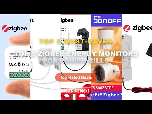 Why Everyone Is Buying Top 5 ZigBee Energy Monitors For Power Bills - Smart ZigBee Energy Meter with