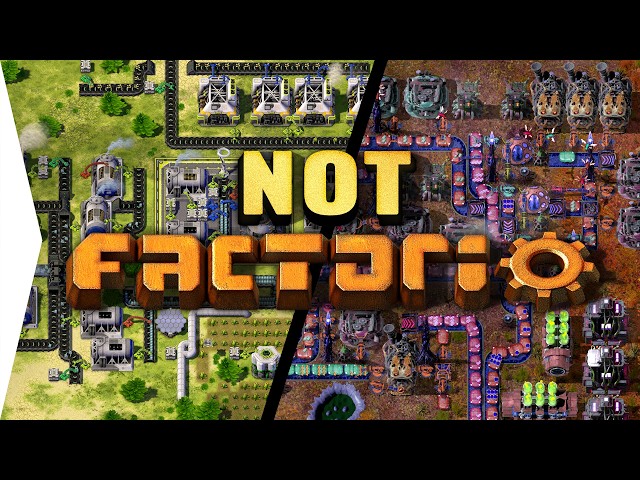 What Are New Factory Automation Games Exactly Like Factorio?