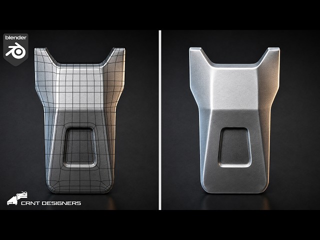 From Basic Shape to Hard Surface Design | Blender Hard Surface Modeling