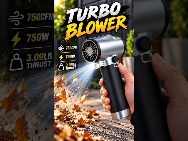 750W Turbo Blower – Extreme Air Power!