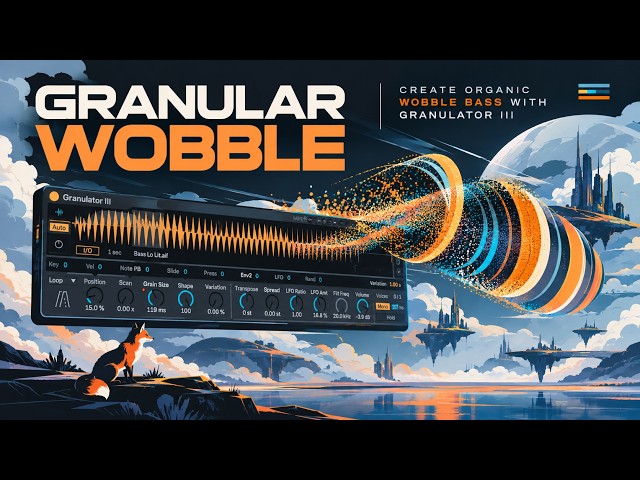 Create Organic Wobble Bass with Granulator III...Ableton.