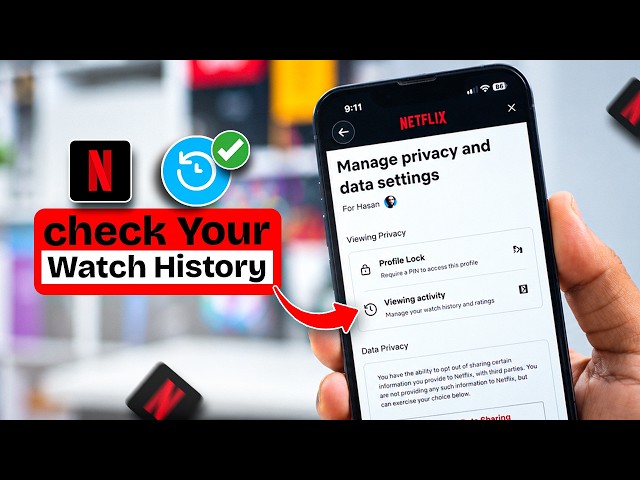 Find Every Movie You Ever Watched on Netflix (iPhone Tutorial) | CHECK YOUR NETFLIX WATCH HISTORY