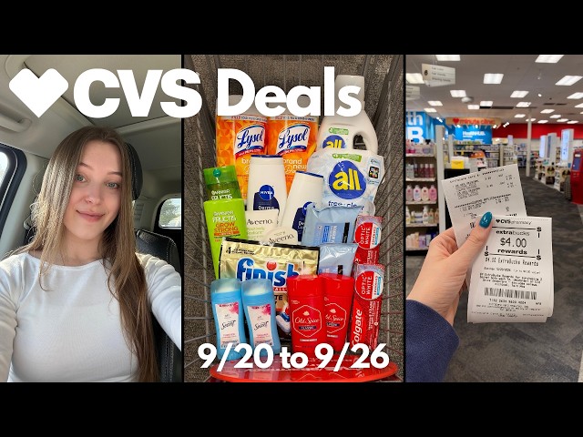 CVS Free and Cheap Couponing Deals This Week | 9/20 to 9/26