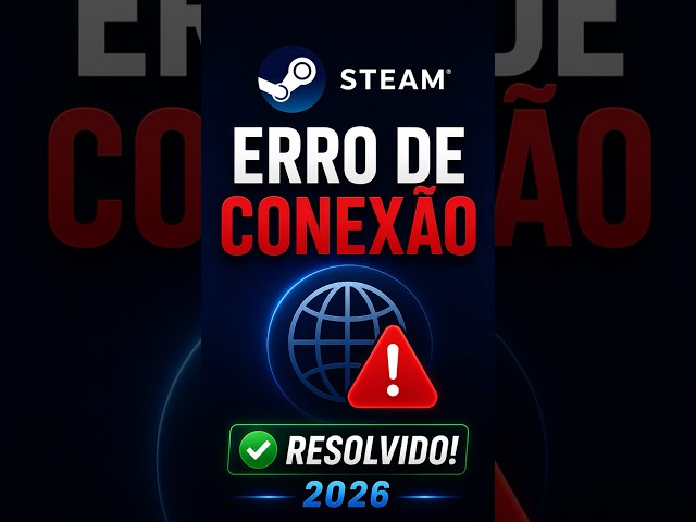 Erro de conexão na Steam? Faz isso ✅