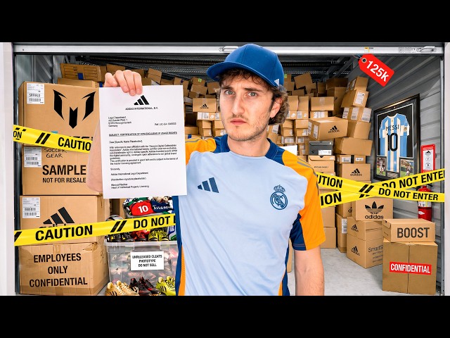 The Legal Update To The $120,000 Adidas Storage Unit