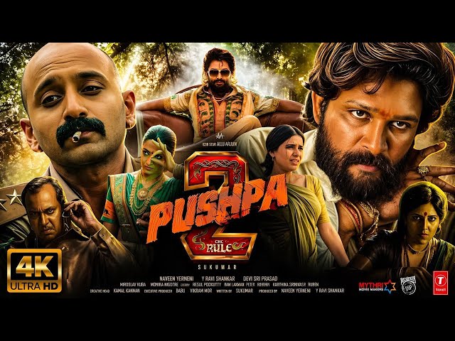 Pushpa 2 – The Rule (2024) Full Movie | Allu Arjun | Hindi Dubbed | South Indian | 