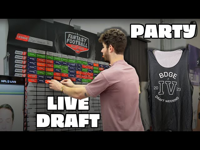 We Threw a Fantasy Football Draft Party in NYC - a Vlog