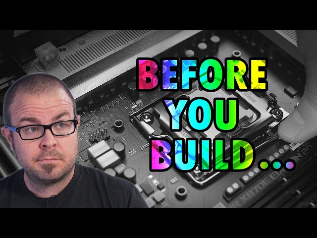 3 Tips Before You Build a PC in 2026