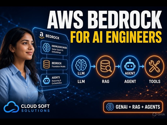 AWS Bedrock Explained for AI Engineers 🚀 | GenAI, RAG, Agents & Production AI Architecture