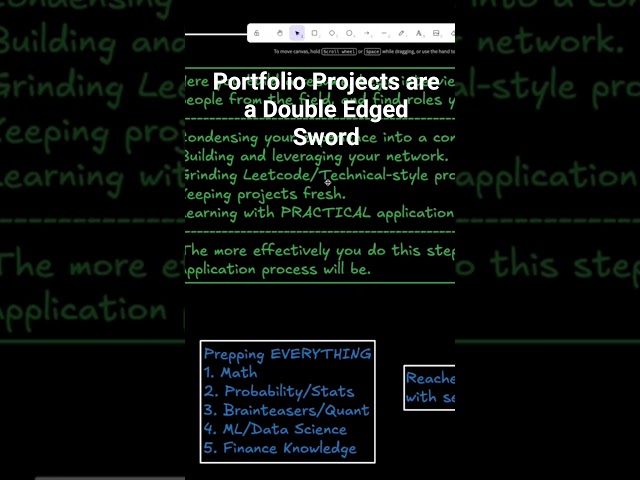 Resume Projects Can Be A Double Edged Sword #tech #jobsearch #cs #quant