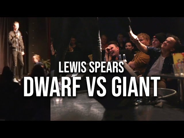 Dwarf Heckler VS Tall Comedian | Lewis Spears | Stand Up