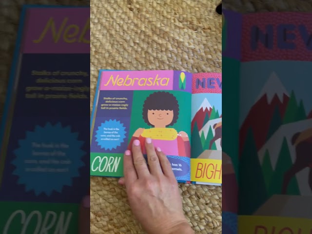 NEVADA | 50 STATES IN 50 WORDS | FUN FACTS FOR KIDS! | #learning #shorts #kids #readaloud