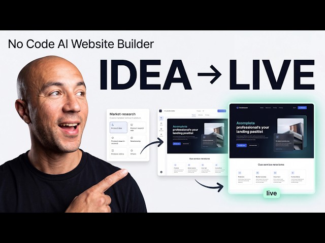 No Code AI Website Builder (Rocket.new Tutorial 2026)