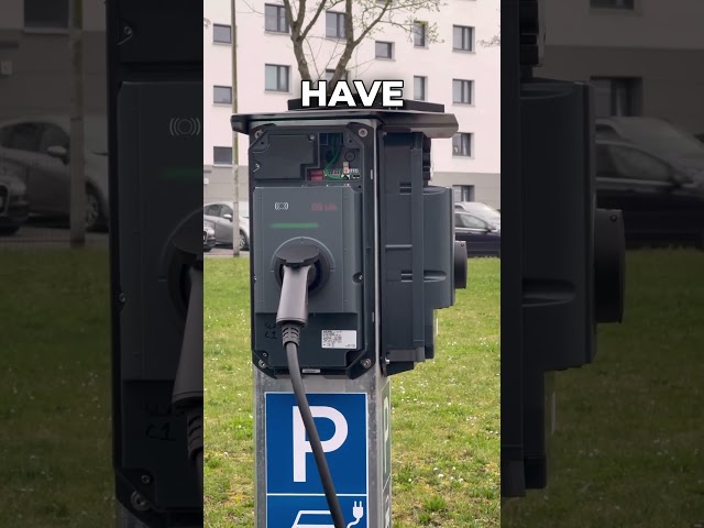 I installed 4 public EV chargers!