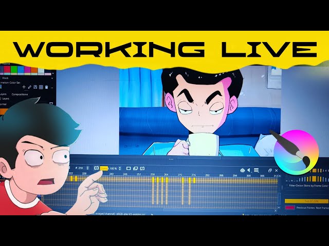 NOTHING ANIMATE Working Live on STORYTIME