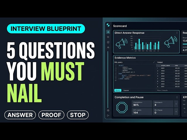 The 5 Data Analyst Interview Questions You Must Pass