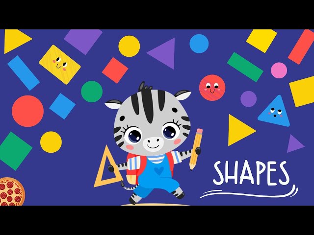 Learn Shapes - The Shapes SONG ; Squares, Triangles, Circles for kids