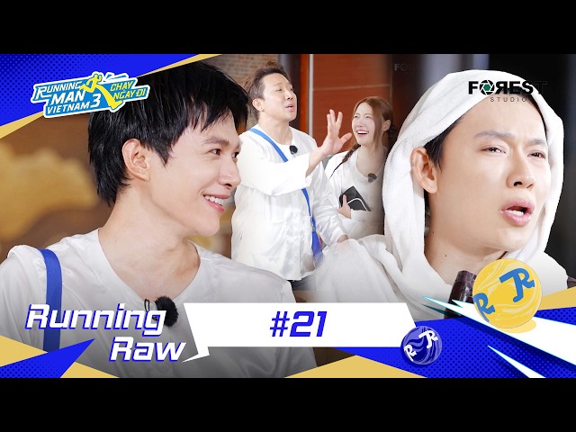RUNNING RAW #21: Tú Tút xin lỗi Quang Trung tại NHÀ GIAM, Trấn Thành tức tối vì xé hụt con mồi | RM3