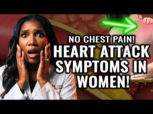 Heart Attack Symptoms & Warning Signs Women Dismiss As Stress - No. 5 Has No Chest Pain!