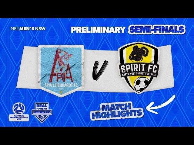 NPL Men's NSW Preliminary Final Highlights – APIA Leichhardt FC v NWS Spirit FC
