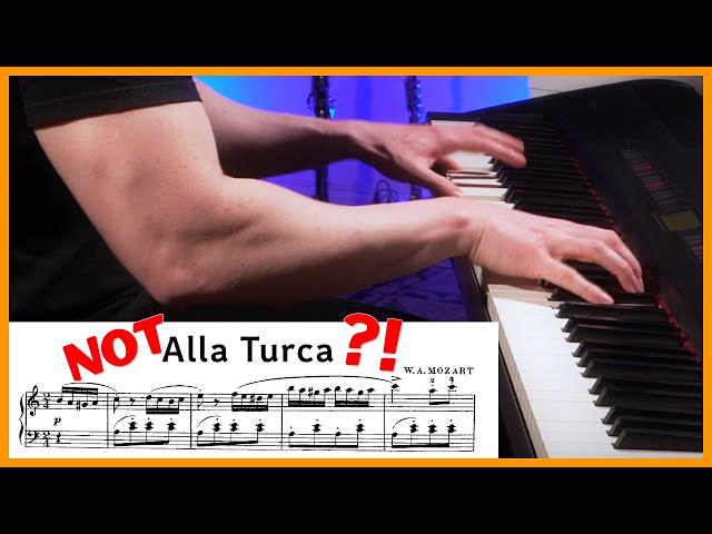 When you REFUSE to play Mozart as written!