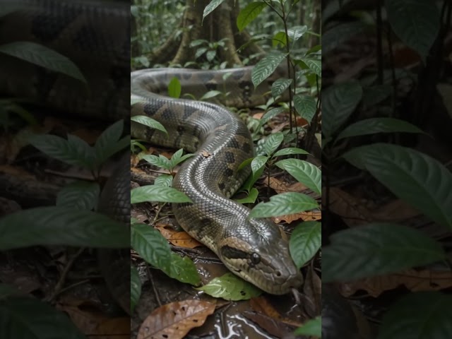 The Biggest Anaconda Ever Seen in the Amazon 😳🐍