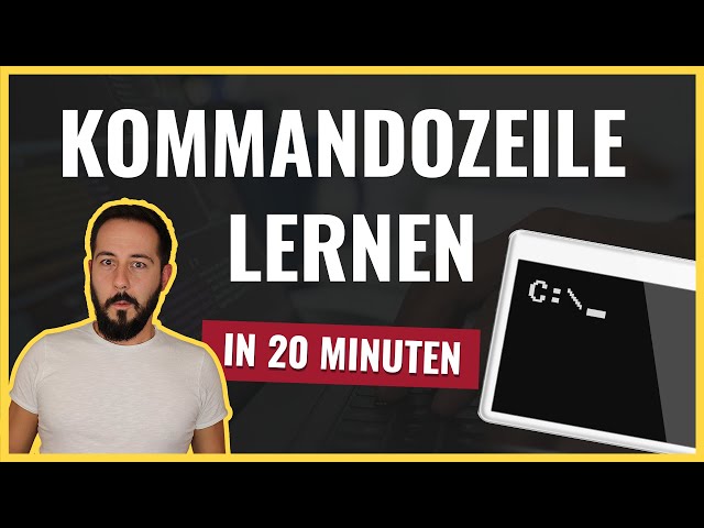 Learn the command line in 20 minutes - Tutorial for beginners (Bash, Terminal)