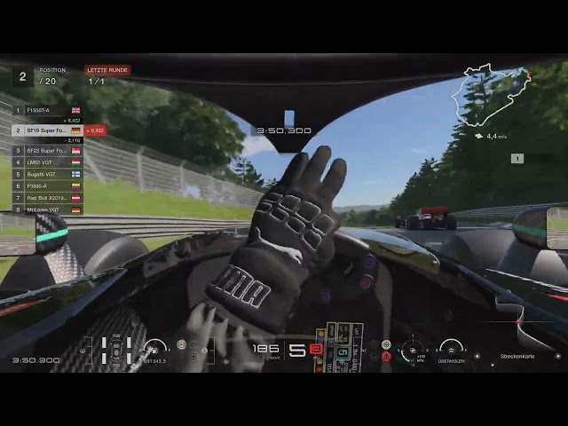 Formula 1 at Nürburgring! 🏁 Ultimate Speed Run in Gran Turismo 7 (PS5 Pro)