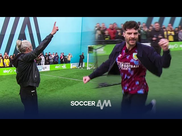 The money question: Who has the bigger shoe size Peter Crouch or Dan Burn?  🤑👣 | Soccer AM Pro AM
