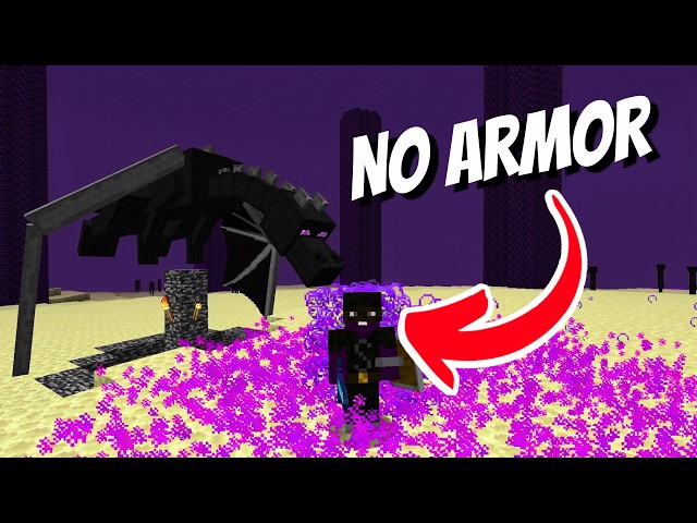 Can You Beat The Ender Dragon With No Armor?