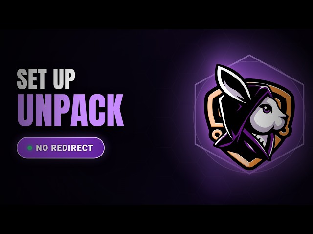 How to set up the Unpack method in White Rabbit (step by step)