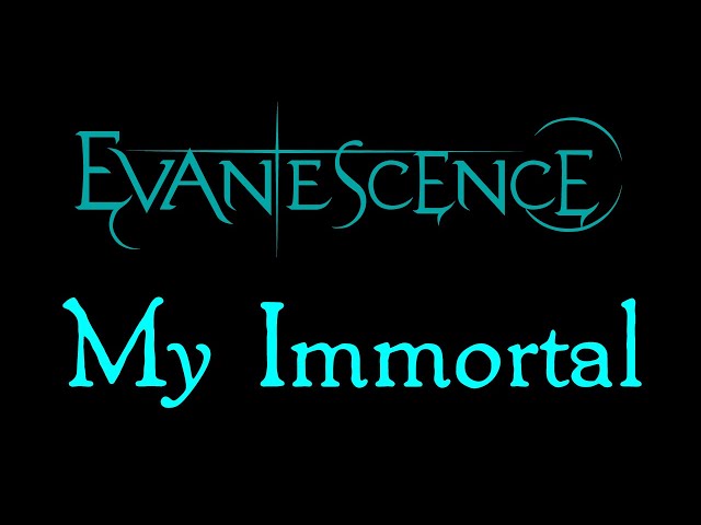 Evanescence - My Immortal Lyrics (Evanescence EP Outtake)