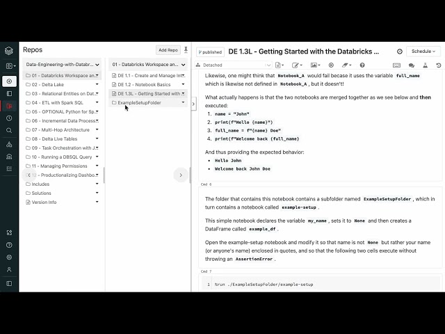Databricks Tutorial | Getting started with the Databricks Platform | Databricks Academy