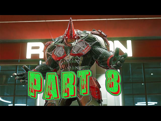 Roxxon Rhino - Spiderman Miles Morales (PS5) Gameplay Walkthrough Part 8
