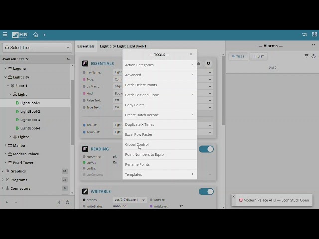 FIN Framework - DB Builder: Global Command Tool