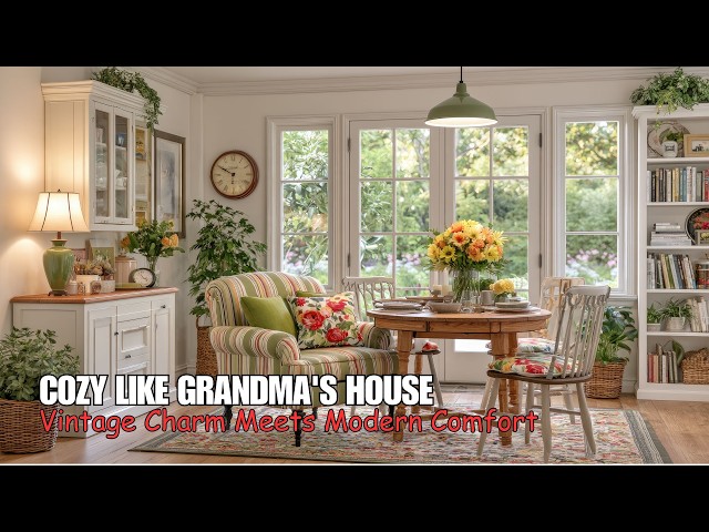 The Cozy Grandmacore Home: Where Nostalgia Meets Modern Comfort