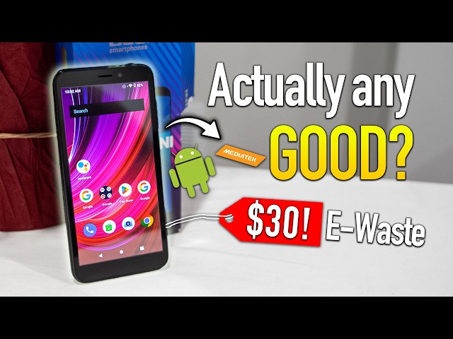I Bought a $30 E-Waste Phone… Is It Any Good?