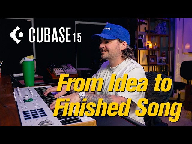 Produce a Full Song in Cubase 15 – Step by Step | From Idea to Finished Song