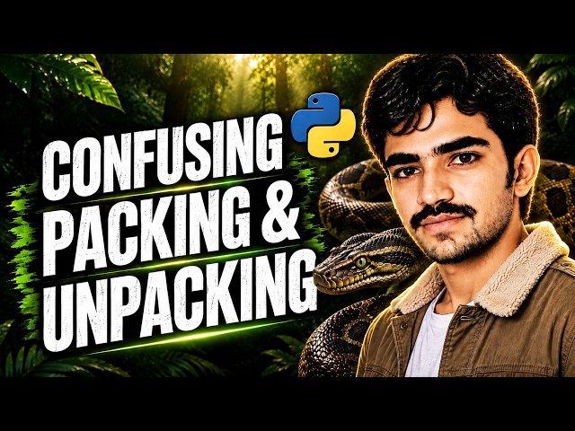 Mastering tuple Packing and Unpacking in python |python crash course for beginners |python tutorial