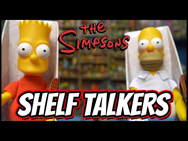 The Simpsons Shelf Talkers from Jakks Pacific FULL REVIEW and OPENING
