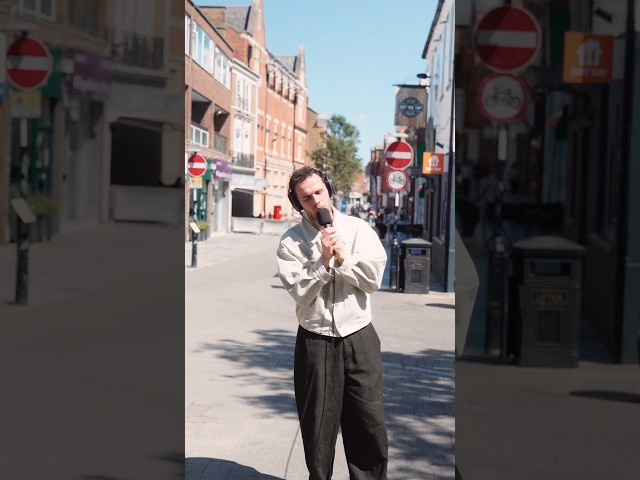 Live take in the town centre.
