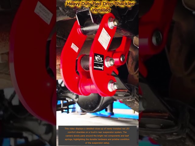 How to Install JS1 Comfort Drop Shackles for a Smoother Ride! (