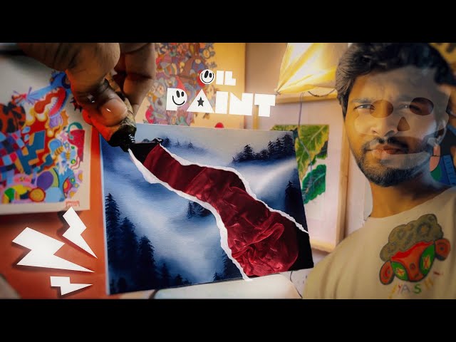 4 easy Method Harry Potter Art & Theme | First Time Try To Oil Paint | YArt