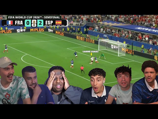 FRANCE FANS IN MELTDOWN 😭 | FRANCE VS SPAIN FAN REACTIONS