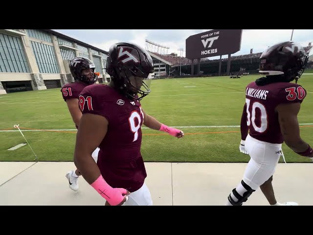 Virginia Tech Enter Sandman Player POV