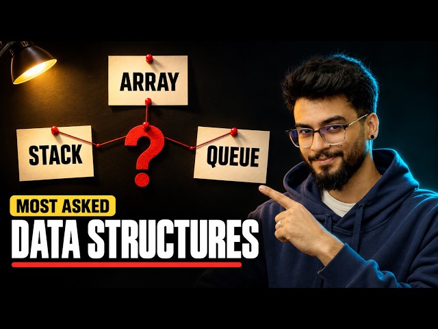 Data Structures Class 12 Computer Science | Stacks in Python One Shot | CBSE Boards 2027