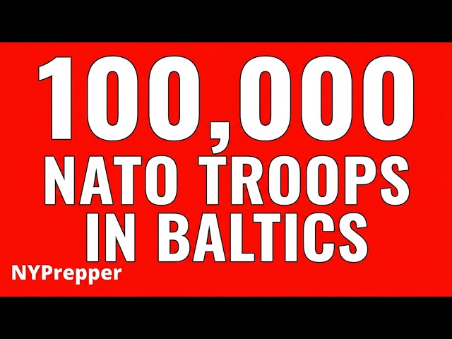 NATO FORCES MASSING IN THE BALTICS!! RUSSIAN CHOPPER FLIES INTO POLAND!!